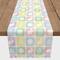 Easter Block Pattern 16" x 72" Poly Twill Table Runner